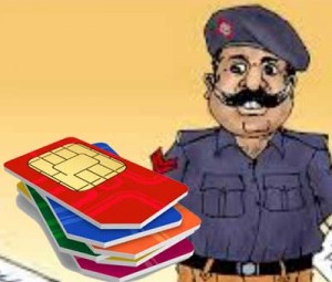 Police officials use unregistered SIMs to con innocent public